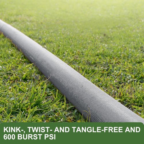 50FT Ultra-Light Garden Hose by 2025 | Flexible, Burst-Resistant & Kink-Free for All-Weather Use