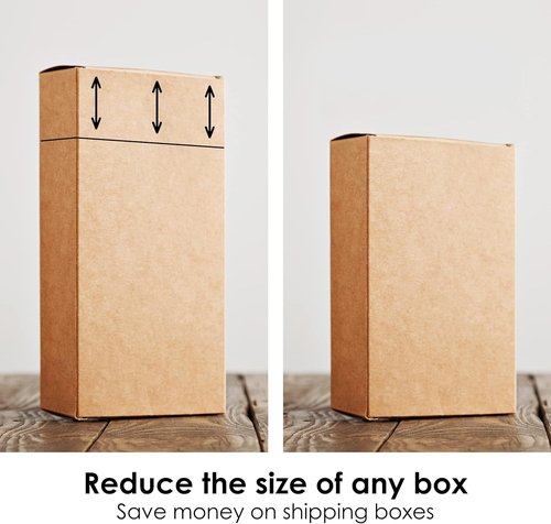 Box Resizer Tool | Customize Shipping Boxes with Scoring Wheel - Efficient Cardboard Reducer