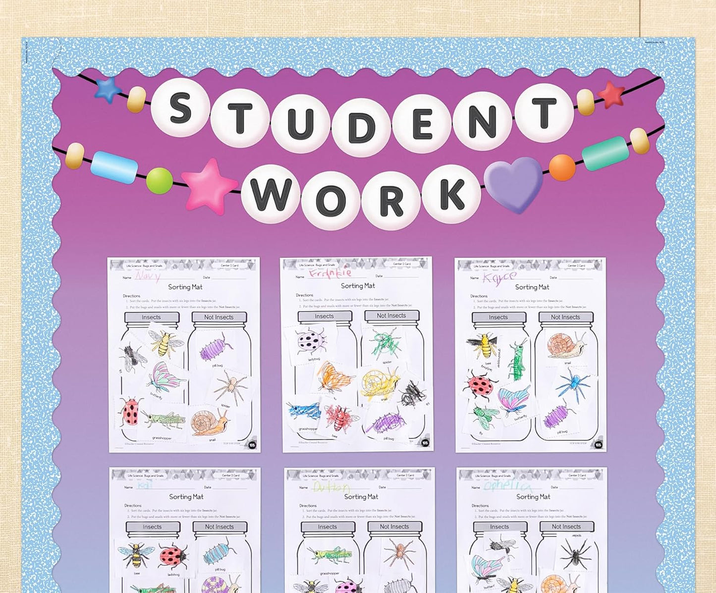 Teacher Created Resources Friendship Beads - Colorful Circle Letters for Creative Learning | TCR6622