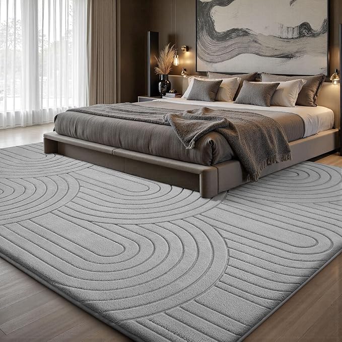 Sour Lemon 10x14 Area Rugs for Living Room, Soft Large Area Rug Indoor Modern Carpet for Bedroom，Machine Washable Area Rug Non-Slip Rug Carpet for Kids Home Dorm Under Dining Table Office Decor