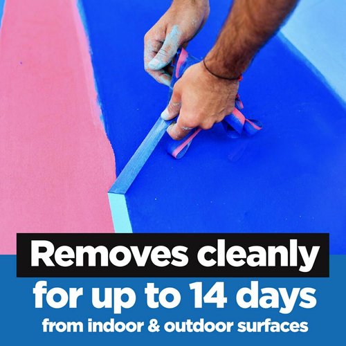 ScotchBlue™ Painter's Tape - 1" x 60 Yd for Clean Edges and Easy Application