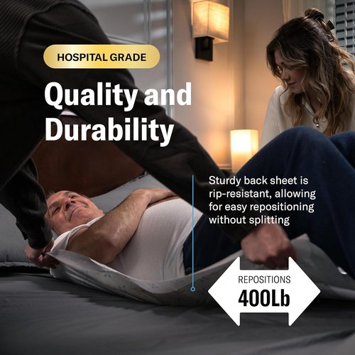 Chucks® MAX Disposable Adult Bed Pads - Breathable Incontinence Underpads | XXX-Large 36" x 36" - Heavy Duty 10X Absorbency (20 Count)