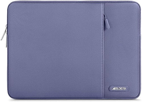 MOSISO Laptop Sleeve - 13.3 Inch Case Compatible with MacBook Air/Pro & More | Lavender Gray