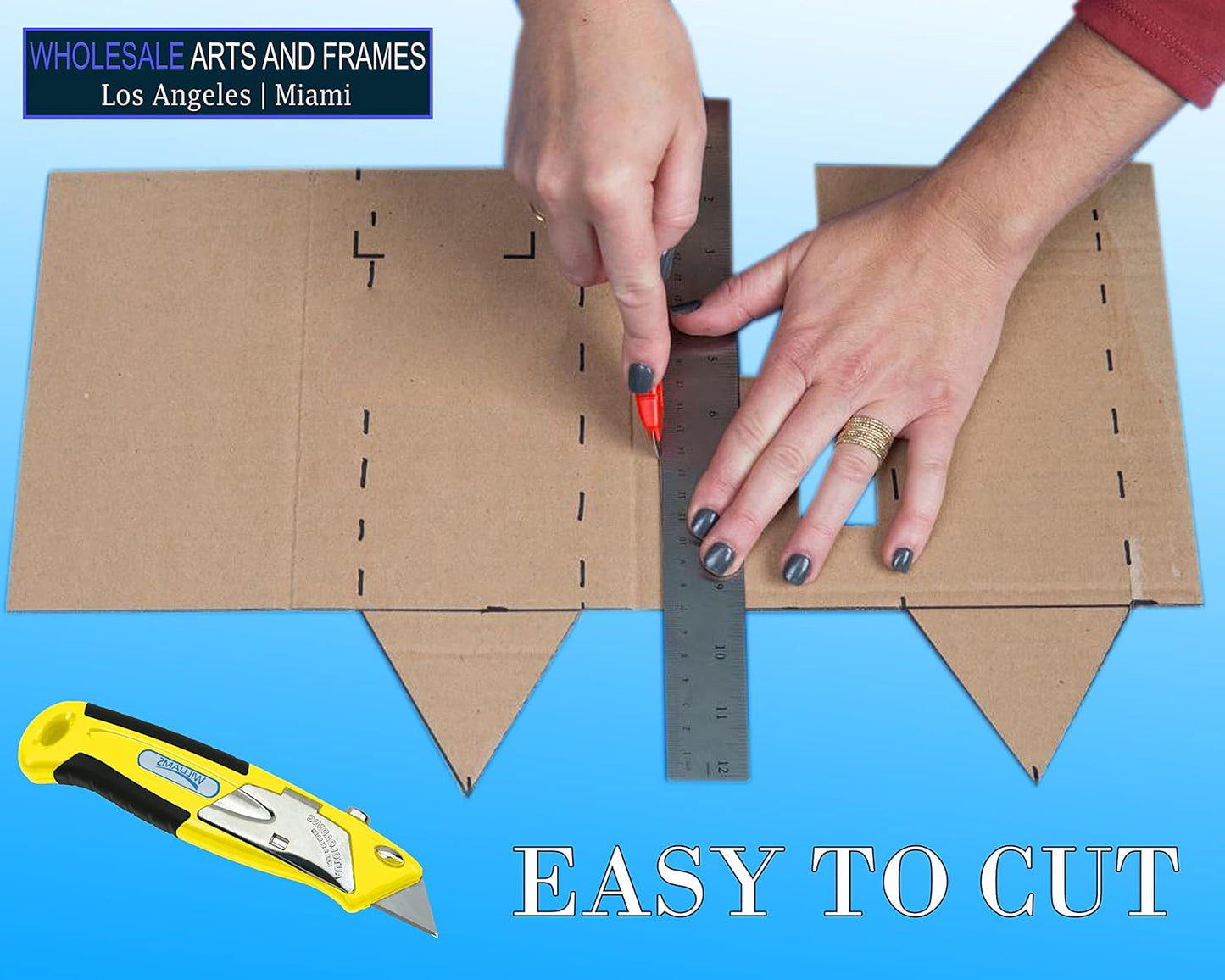 Target 24x36 Large Cardboard Sheets - 25 Pack 3/16" Thick Corrugated Blanks for Packing & Crafts