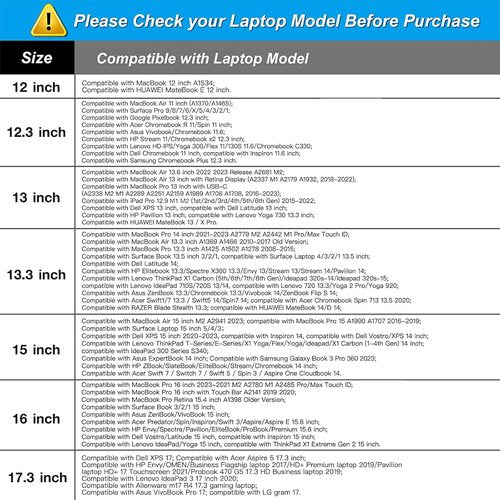 MOSISO Laptop Sleeve - 13.3 Inch Case Compatible with MacBook Air/Pro & More | Lavender Gray