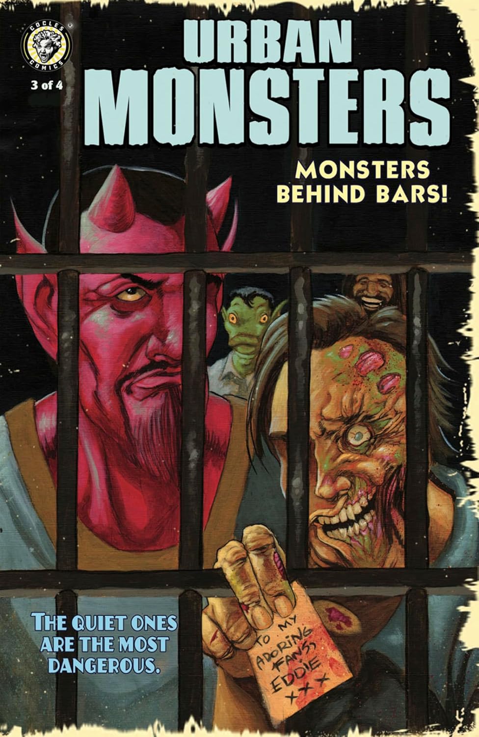 Urban Monsters | #3 (2023) - Hilarious Monster Road-Trip Comedy Comic Behind Bars!