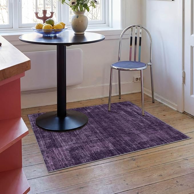Kokia Abstract Area Rug Washable 2x3 Non-Slip Stain Resistant Entryway Rug Soft Indoor Mat for Kitchen Door Decor, Oslo Dusty