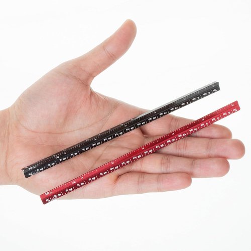 Mr. Pen | Pocket Size Ruler - 6 Inch, 2 Pack Small Architectural Scale for Precision Measurements