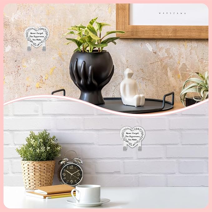 Key Holder for Wall Decorative, Wall Mounted Key Rack, Adhesive Stainless Steel Key Hooks, Key Organizer for Wall Mount, Key Hanger for Hallway Doorway Entryway Bathroom Kitchen Living Room, CHA312