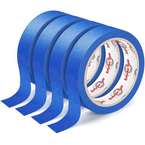 Premium Blue Painters Tape by [Brand Name] - Multi-Purpose Masking Tape for DIY Crafts | 0.94-Inch x 22-Yard, Easy Surface Protection