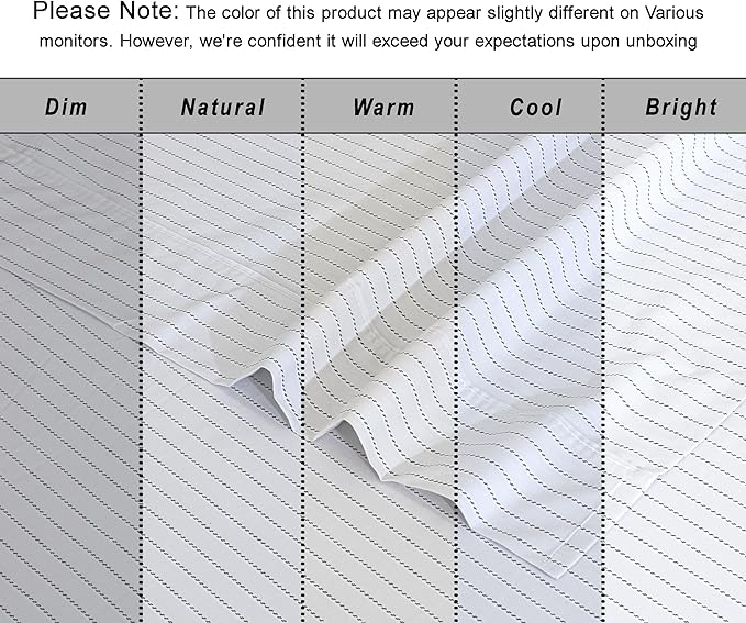 RUVANTI 100% Organic Cotton Sheets Twin XL, Percale Weave, GOTS Certified, 3-Piece Set, Deep Pocket 15", Crisp & Breathable, Soft Durable Bedding, Sábanas Algodón Orgánico – Construction Line