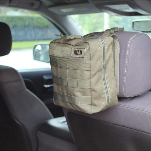 Luminary Advanced IFAK | MOLLE Rip-Away Trauma First Aid Kit - Quick Release Panel, Olive Drab
