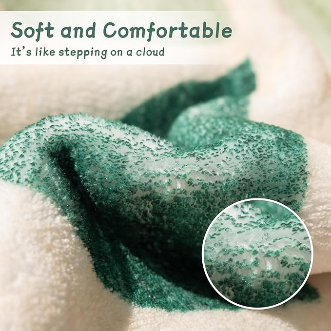 MUJOO Green Rug Boho Washable,6x9 Area Rugs for Living Room Bedroom Dining Room,Large Throw Floor Carpet Non Slip Soft Modern Abstract Sage Green