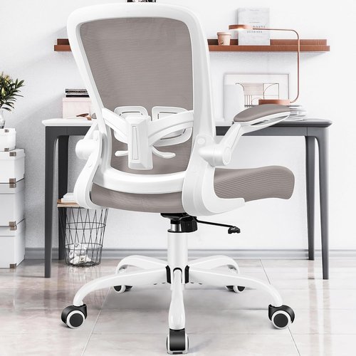 FelixKing Ergonomic Office Chair - Adjustable Height & Lumbar Support | Gray Swivel Desk Chair