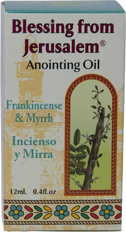 Anointing Oil 12ml. - Blessing from Jerusalem (Frankincense and Myrrh)