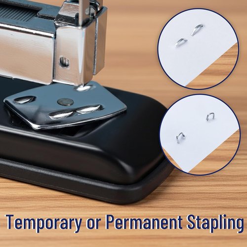 Mr. Pen Heavy Duty Stapler - Ergonomic Design, 60 Sheet Capacity, Includes 3600 Staples, Jam-Free