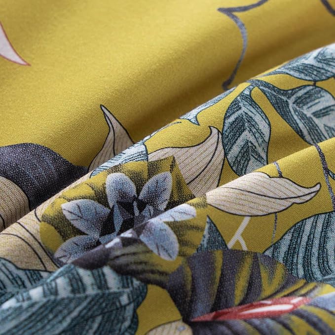 Comforter Set Twin Floral Birds 2 Pieces Soft 3D Bedding Comforter Tree Branches Flowers Print Botanical Comforter Set for All Seasons 1 Comforter and 1 Pillowcases (Birds, Twin)