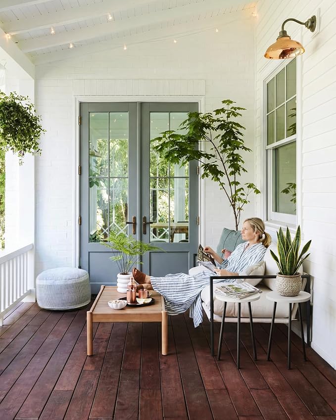 Plant Stand Indoor Outdoor: 2 Pack Indoor Plant Stand 20'' Convertible Multi-purpose Holder - Mid Century Modern Decor - Tall Plant Table for Living Room/Balcony/Garden/Patio