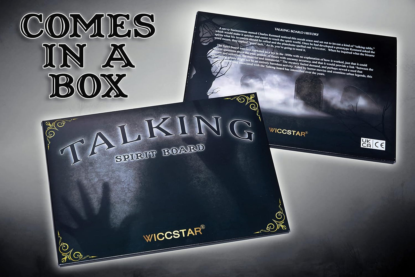 Spirit Board Game - A4 Size for Ghost Hunting | Engage in Paranormal Adventures