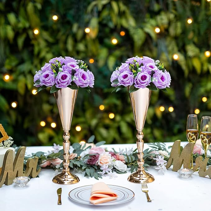 Flower Centerpieces for Wedding Tables: Wedding Table Decorations Lilac Flower Balls Centerpieces for Engagement Cerebration Party Center Pieces 10 Packs