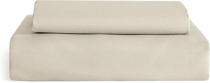 Bedsure Duvet Cover Twin/Twin XL Size - Soft Double Brushed Bedding Set for Kids & Adults, Zipper Closure, 2 Pieces, Includes 1 Duvet Cover (68"x90") & 1 Pillow Sham, NO Comforter, Linen