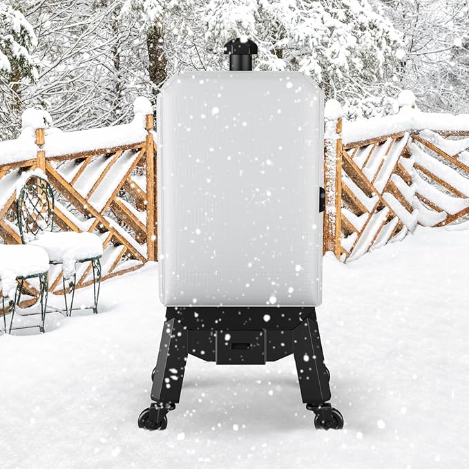 Grill Thermal Insulated Blanket for Pit Boss Pro Series II 4/5-Series Vertical Pellet Smoker PBV4PS2 PBV5PW1 PBV4PS1 PBV4NX Insulation Blanket for Pit Boss Pro Series 1077-sq Smoker Accessories