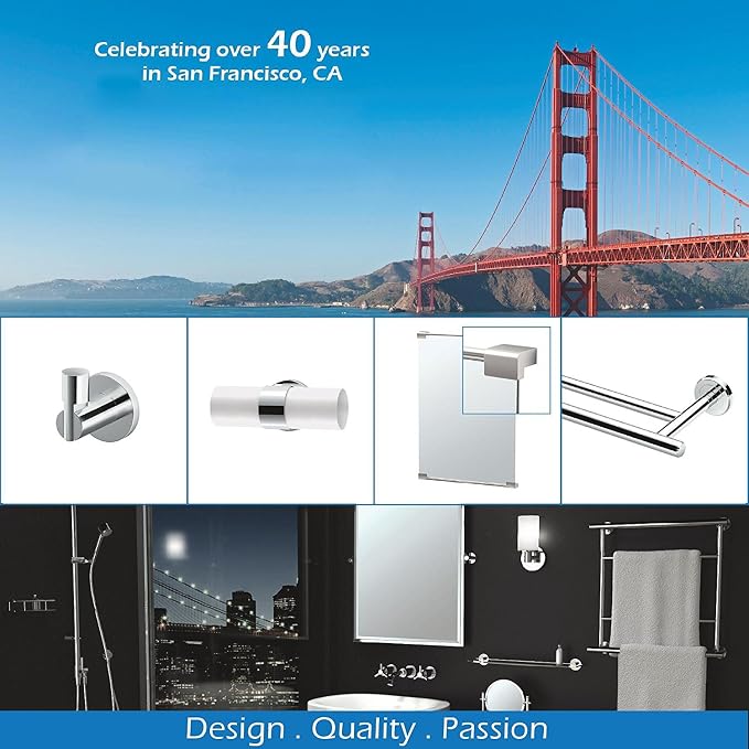 Gatco 4071 Elevate 18" Towel Bar, Satin Nickel