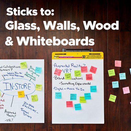 Post-it Easel Pad | 20" x 23" (50.8 cm x 58.4 cm) - 2 Pack for Easy Presentations and Brainstorming