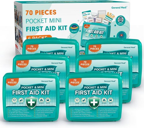 General Medi 420-Piece First Aid Kit - Premium Medical Supplies for Home, Travel & Outdoor Use