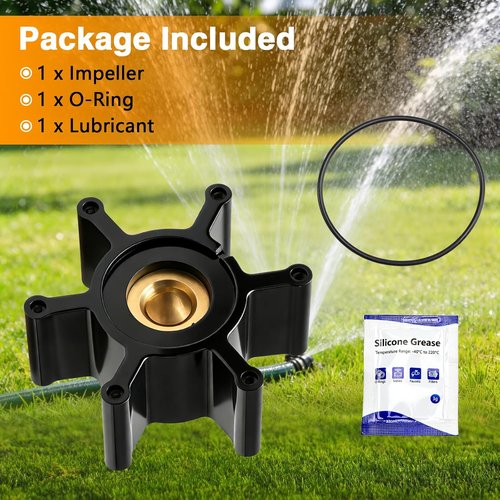 Milwaukee M18 Transfer Pump - Upgraded Natural Rubber Impeller & Seal Kit | Copper Core Design, Replace 49-16-2771