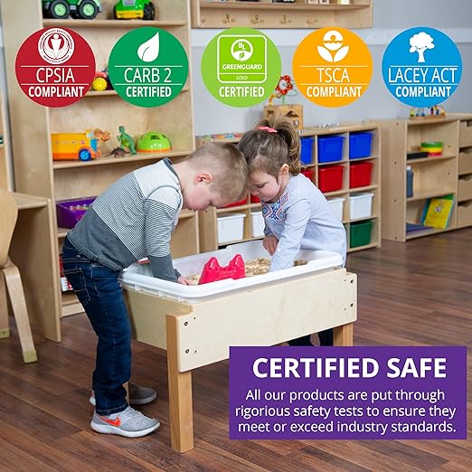 Wood Designs Adjustable Shelf Storage – Wooden Classroom Bookcase with Adjustable Shelves