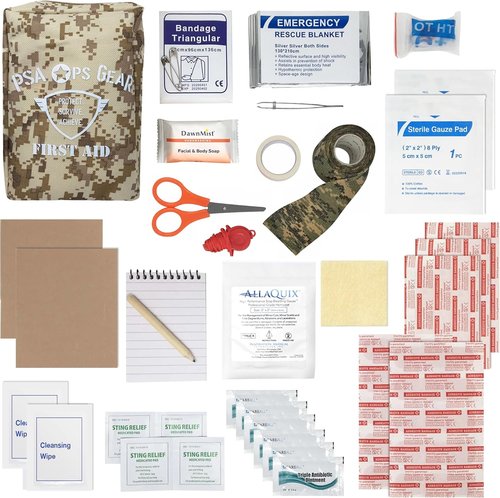 Scout First Aid Kit Plus - Essential IFAK for Camping & Hiking | Compact, Lightweight & Reusable
