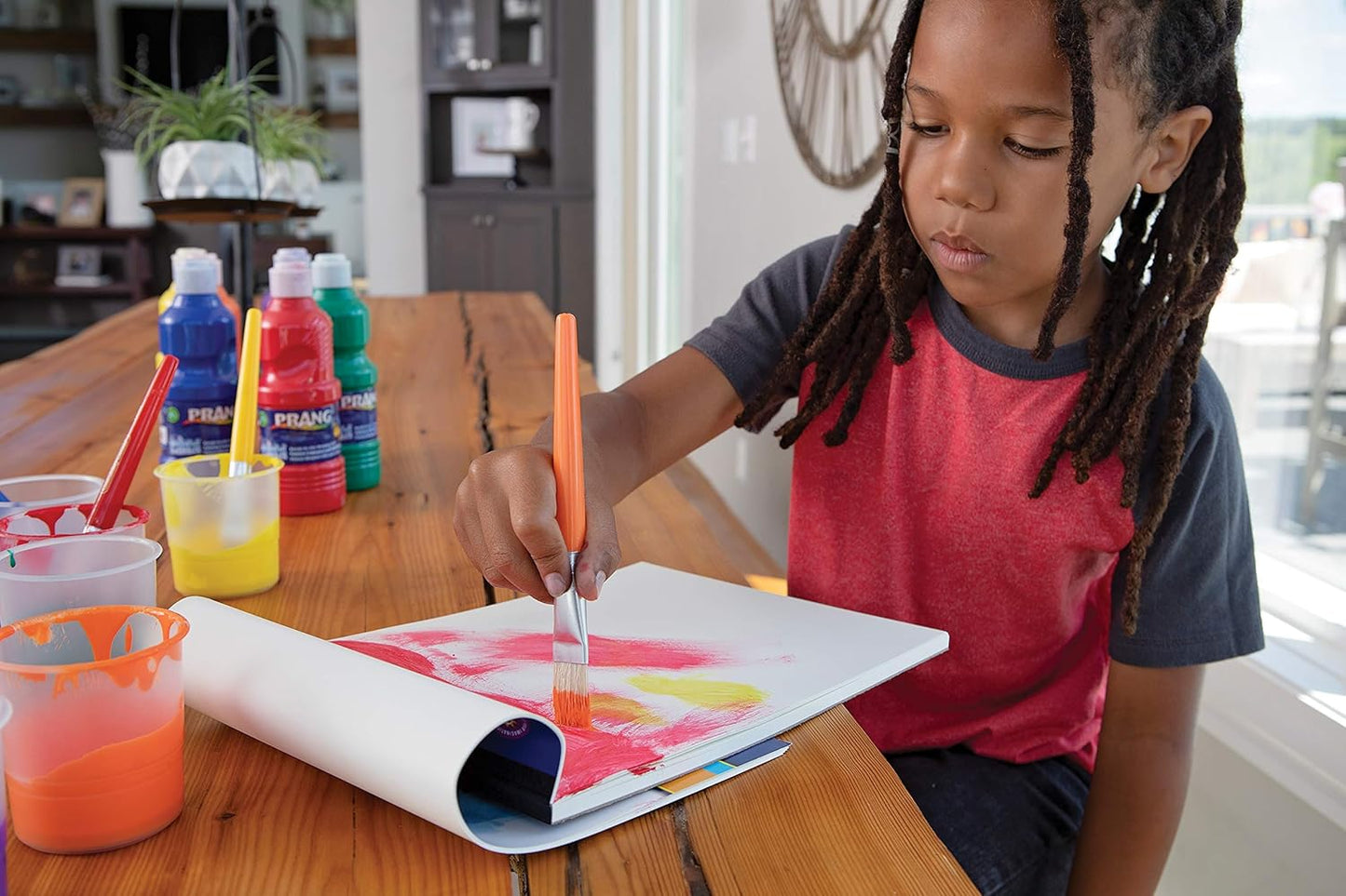 UCreate Art Paper Set - 4 Pads of White Drawing & Sketch Paper | 9" x 12" for Markers & Paint