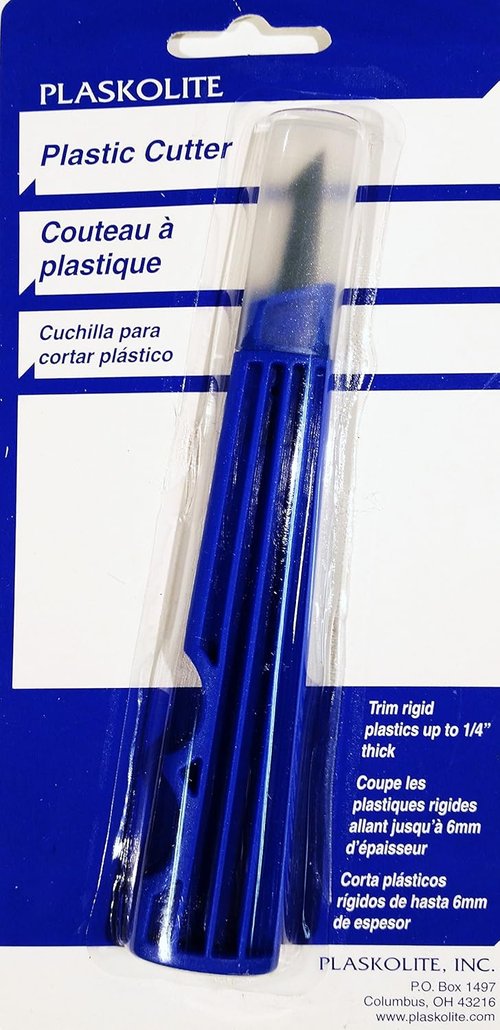 Plaskolite Plastic Cutter - Precision Cutting Tool for Clean Edges | Ideal for DIY Projects