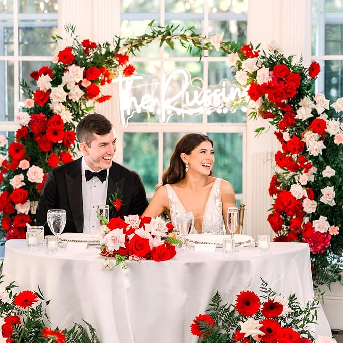 50pcs Artificial Roses Flowers in Bulk,Realistic Silk Fake Rose with Long Stem for Wedding Centerpieces Bouquet Party Floral Arrangement Home Decoration(Red)