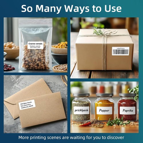 Regine Switzerland Shipping Address Labels - 500 Sheets, 15000 Pcs, 1" x 2-5/8" for Laser & Inkjet Printers