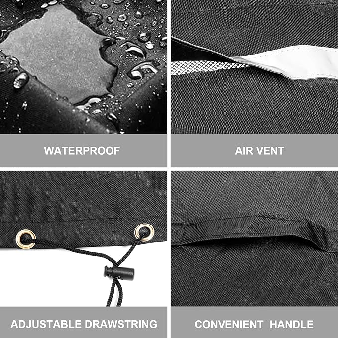 73700 Grill Cover for Pit Boss 700FB, Classic 700,Lexington 540,Lexington 500 Series Wood Pellet Grills, 42 Inch Waterproof BBQ Cover for Pitboss 400FB 700FB Pro 600 and Z Grill 550B
