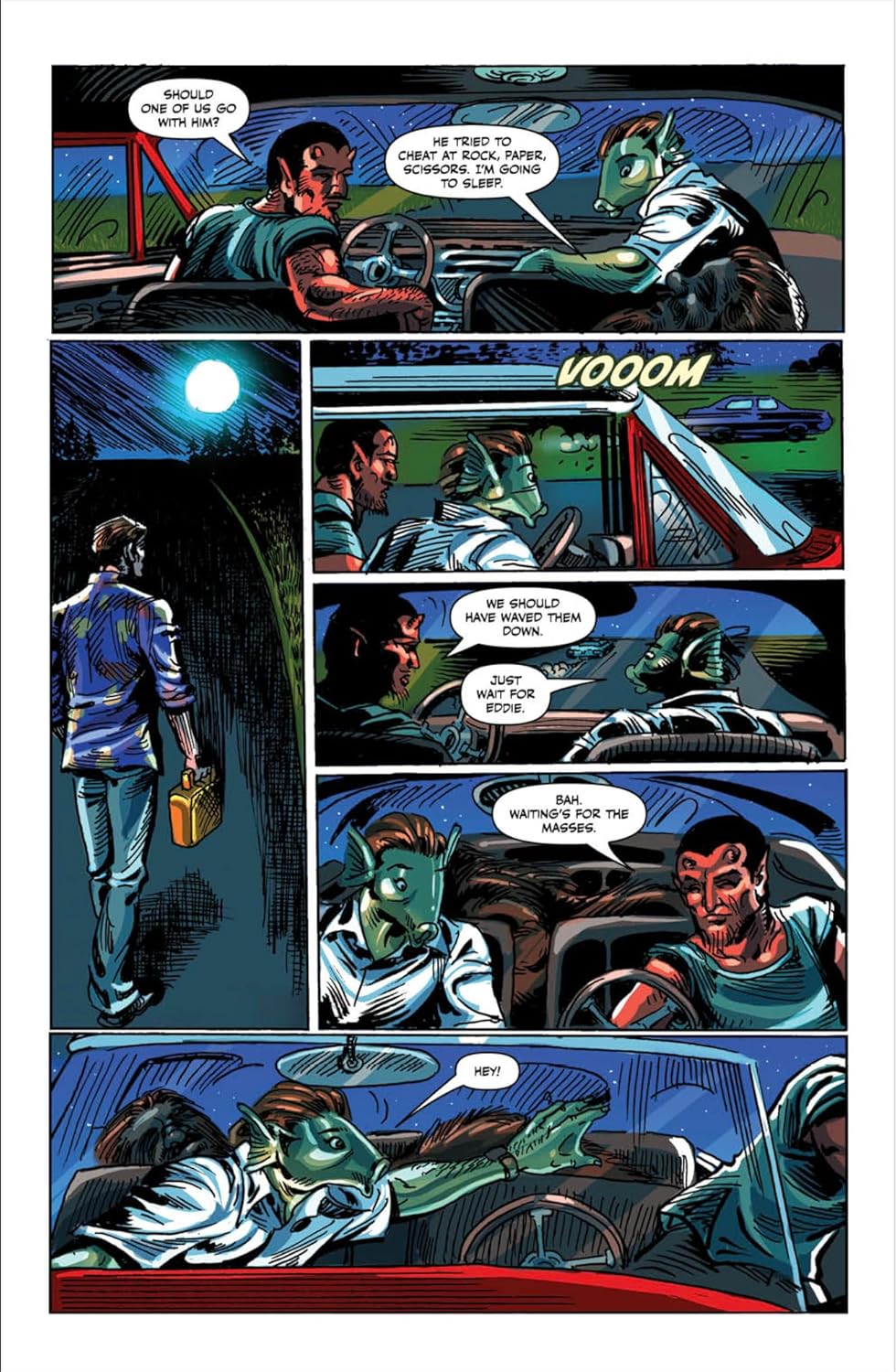 Urban Monsters | #3 (2023) - Hilarious Monster Road-Trip Comedy Comic Behind Bars!
