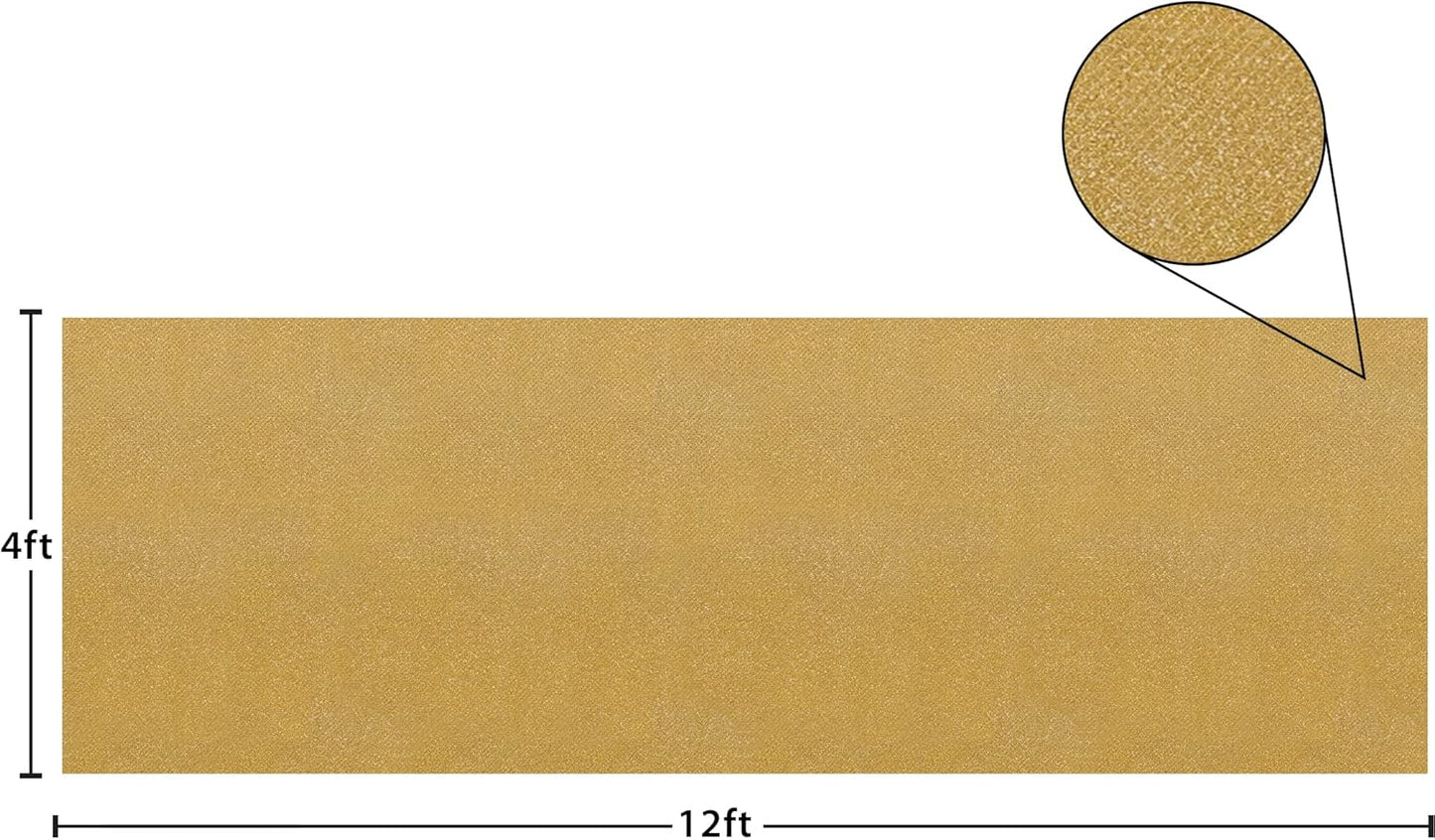 Teacher Created Resources Gold Bulletin Board Roll - Better Than Paper, 12" x 50'