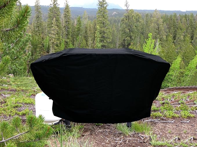 ZJYWSCH Grill Cover for Weber Slate 28" Griddle Outdoor Waterproof 600D Heavy Duty Webber Slate 28 inch Flat Top Rust-Resistant Griddle Grill Cover with Straps