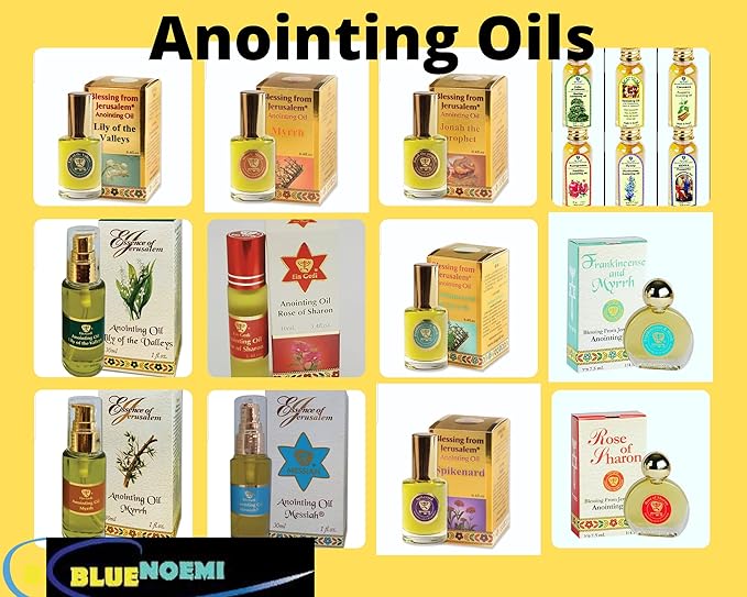 Rose of Sharon Jerusalem Anointing Oil 0.4 fl.oz(12ml)from the Land of the Bible