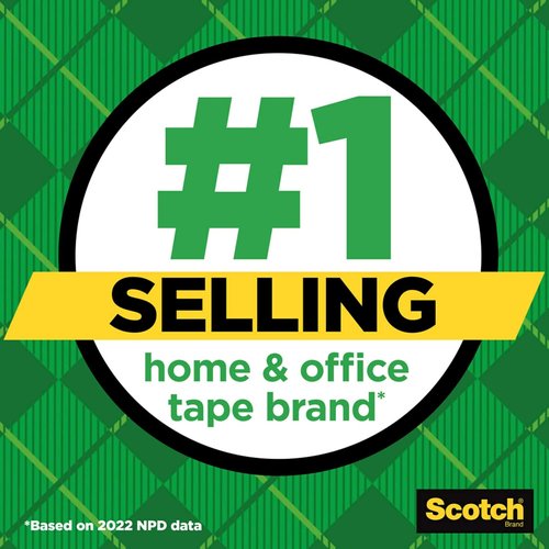 Scotch Magic Tape - Invisible Adhesive for Home & Office | 12 Rolls for School & Classroom Use