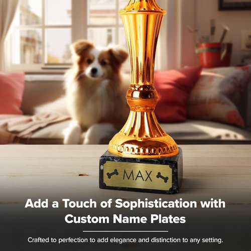 My Sign Center Engraved Name Plate | Personalized 2x6 Inch Plaque - 18 Colors, 72 Icons, 12 Fonts