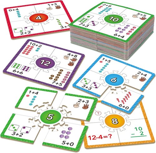 Edulok Math Games for Kids | Fun Addition & Subtraction Activities for Ages 5-7 | Perfect for Kindergarten Learning
