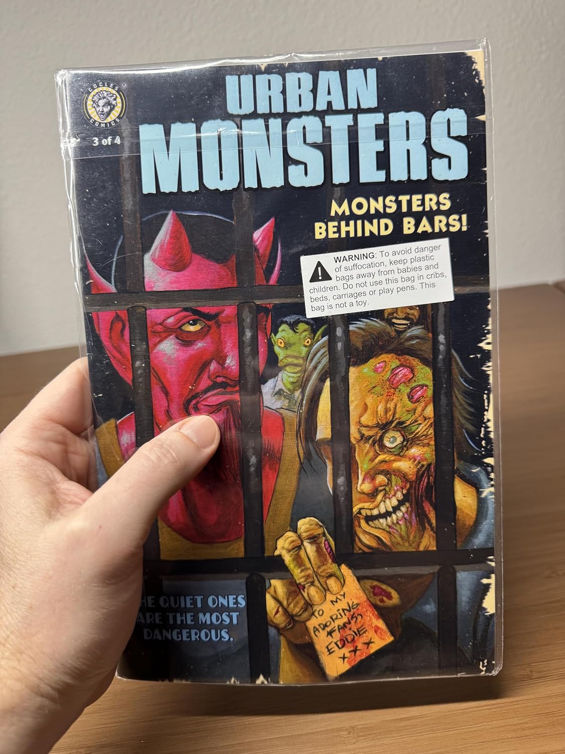 Urban Monsters | #3 (2023) - Hilarious Monster Road-Trip Comedy Comic Behind Bars!