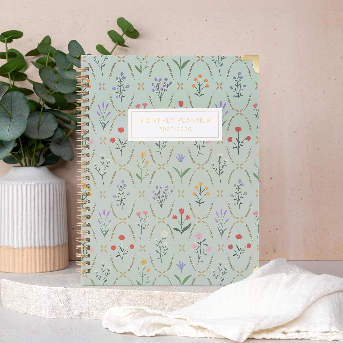 2025-2026 Monthly Planner by Beautiful | Task Organizer & Calendar Book - Runs June 2025 to Dec 2026