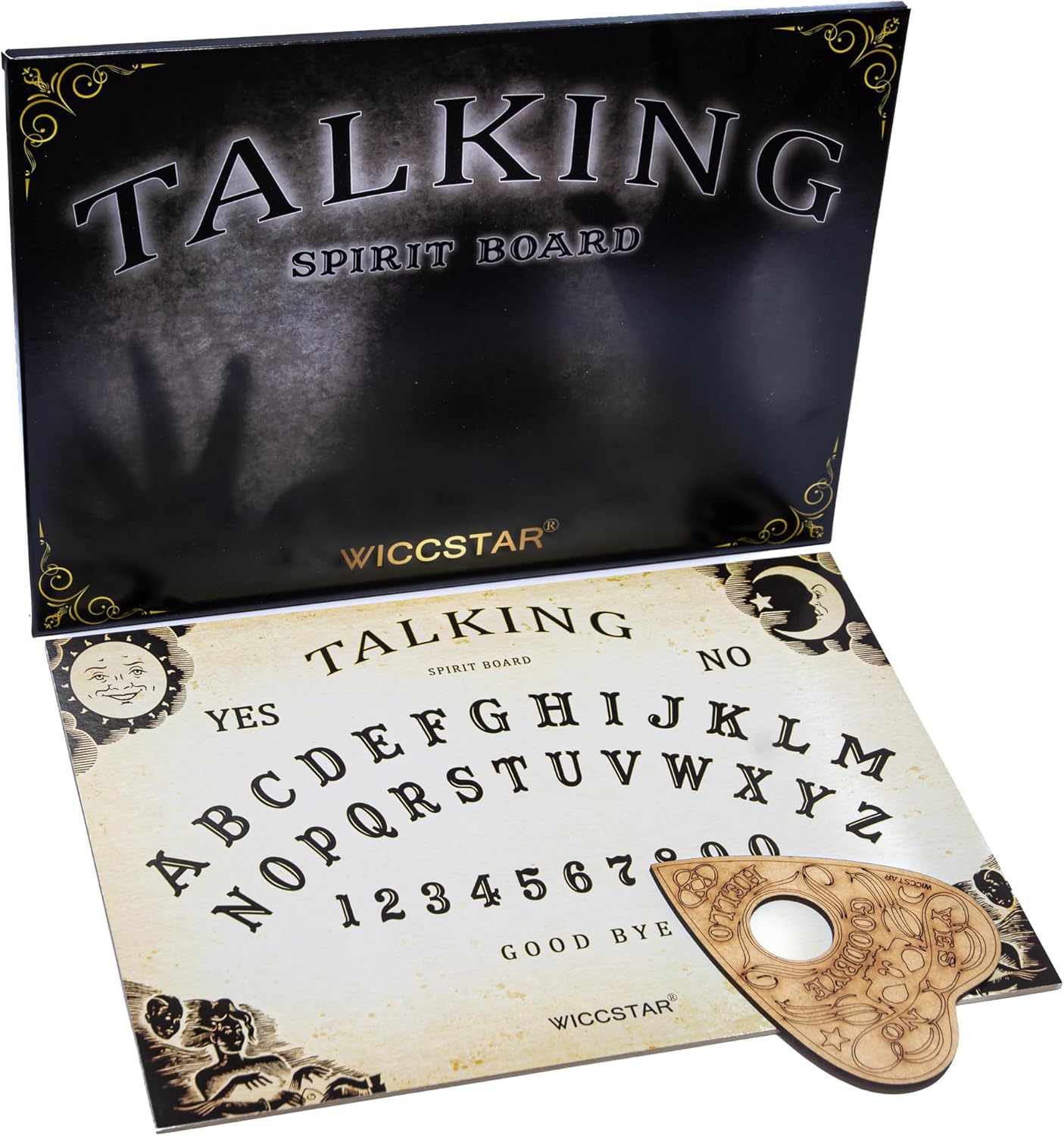Spirit Board Game - A4 Size for Ghost Hunting | Engage in Paranormal Adventures