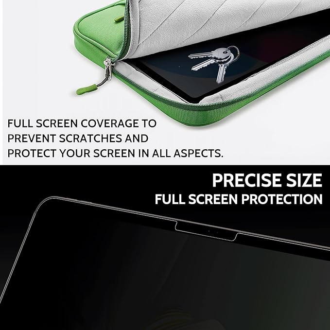 Peslv 360° Privacy Screen for iPad Pro 11 Inch M4/M5 [2024/2025 5th/6th Gen], Anti Glare Blue Light Spy Filter Private Cover, High Sensitive Bubble-Free Easy Install Black Security Protector