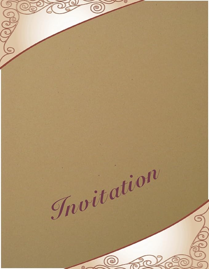 75 Brown Kraft Fiber 80# Cover Paper Sheets - 7X10 Inches Photo|Card|Frame Size - May Fold to 5X7 - Rich Earthy Color with Natural Fibers - 80lb/Pound Cardstock - Smooth Finish