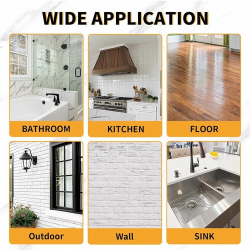 Regine Switzerland Heavy Duty Tile Adhesive - Strong Bonding Glue for Ceramic, Porcelain & Stone - 10.5oz Easy Squeeze Application